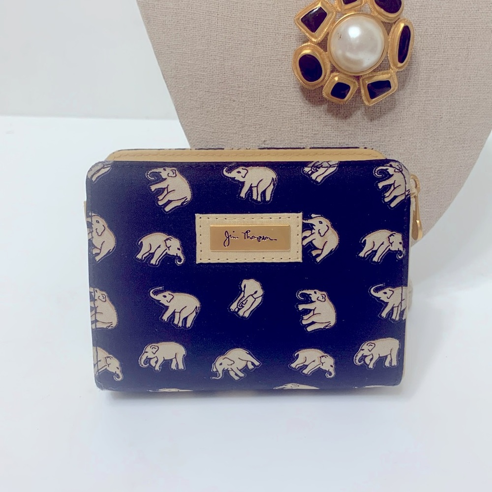 Jim Thompson Silk elephant mini bag